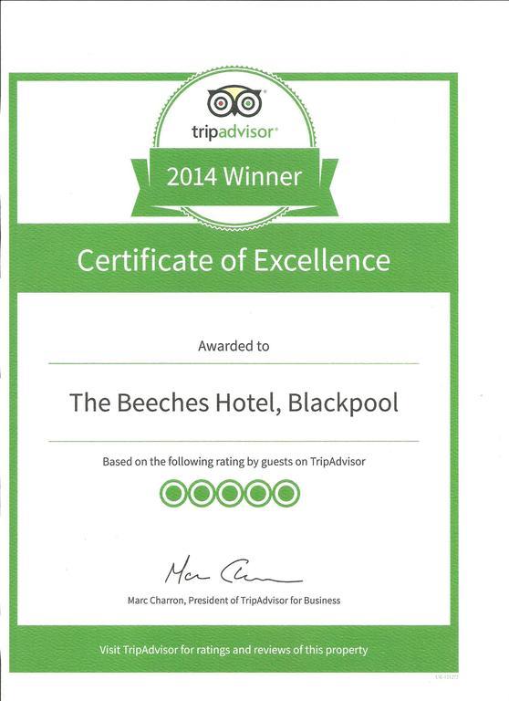 Beeches Hotel Blackpool Extérieur photo
